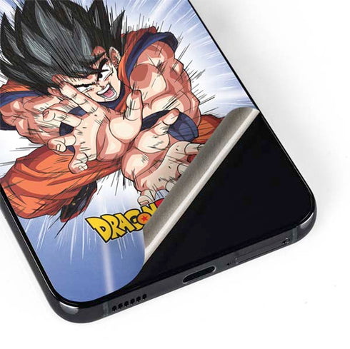 Dragon Ball Z Goku Kamehameha Blast Galaxy S22 Skin
